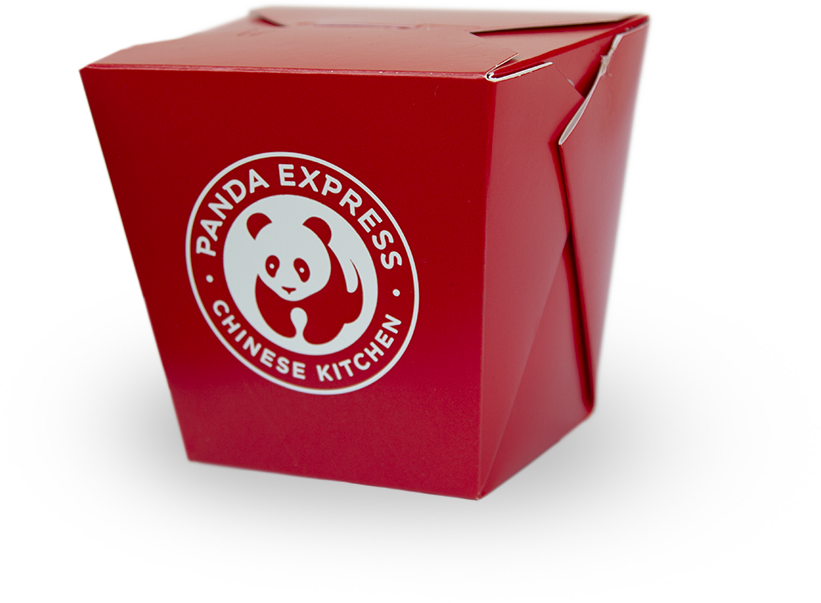 Panda takeout box